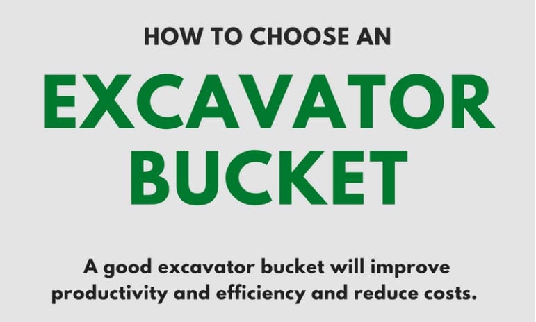 eiengineering excavator bucket for sale